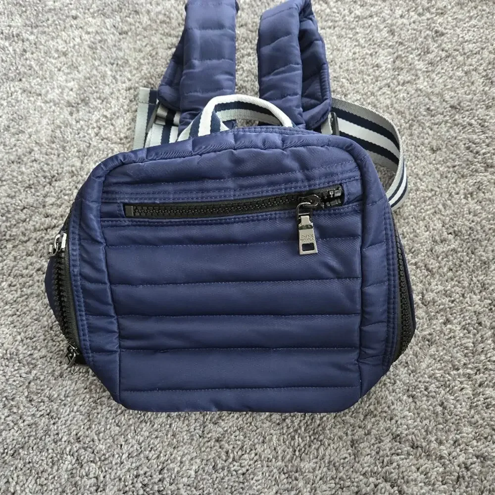 Think Royln‎ small women's backpack in dark  blue